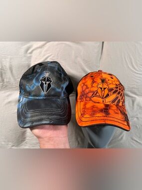 Kryptek Spartan Logo Camo Hat Set Military Utility Orange Blue Hunting Outdoor